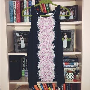 [Max Studio] Mixed media tank top